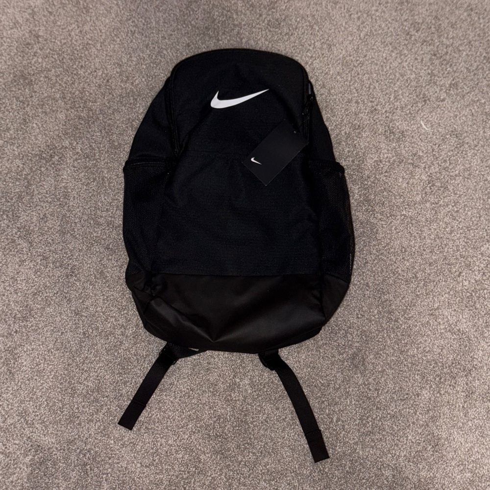 Nike Black and White Backpack
